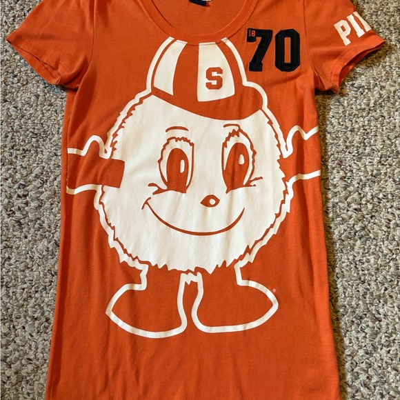 PINK Victoria's Secret Syracuse Orange Tee - Picture 1 of 4